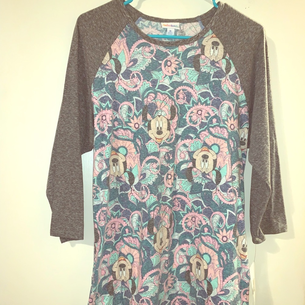 LuLaRoe Randy - BNWT - Minnie Mouse Paisley